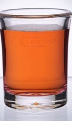 Shotglass Clear 2 cl