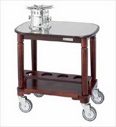 mini flambe trolley